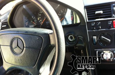 Ремонт замка зажигания – мерседес с180 1993г.