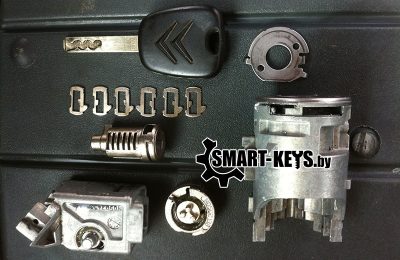 Ремонт замка зажигания Ситроен с1, c3, берлинго