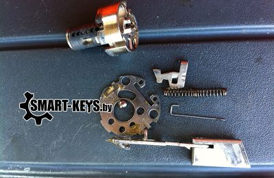 Ремонт замка зажигания Рено Клио 2001 в Минске