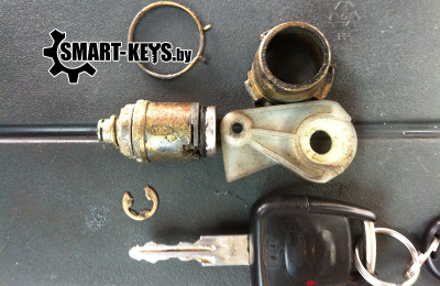 Ремонт замка двери Opel Astra 1998г